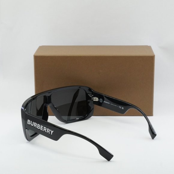 FINAL PRICE NEW BURBERRY BE4401U 300187 BLACK GREY SUNGLASSES - Picture 9 of 10